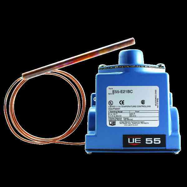 55 series Remote Mounting  Temperature Switch and Control (E55A Models E20BC-E23BC)