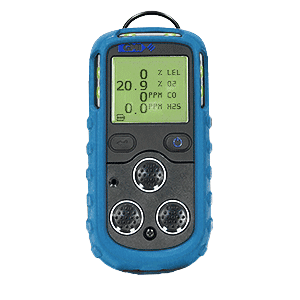 Teledyne PS200 Hard Carry Case package 4-Gas (LEL / O2 / H2S / CO) Pumped (Standard Filter on LEL Sensor)