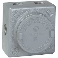 [KILLARK.GRSS-3] Killark Outlet Bodies / Internal hubs • Blank cover included (Cat. No. GRRBC) • Compact design and multiple hub configurations- 1".